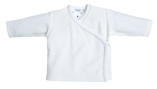 Cotton People organic Unisex Wickelj&auml;ckchen, Gr. 62/68 (2-6 m), Wei&szlig; (wei&szlig; ) Preisvergleich