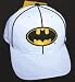 How To Measure Bra Sizes : Warner Bros Batman Baseball hat (kids size) : Dark Knight white piped