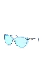 GUESS Gafas de Sol 7358 (57 mm) Azul Claro