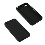 Black Rubberized Skin for Apple iPhone 4, 4G - Apple iPhone 4, 4G Accessories