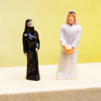 100pcs Painted Model Train People Figures Scale OO (1 to 75) Arabs