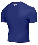 Under Armour Heatgear Compression Shortsleeve Shirt Royal M
