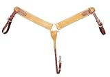 TORY LEATHER Harness Leather Breast Strap - Harness Leather - 2-1/2