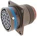 DEUTSCH AFD50-18-32SW CIRCULAR CONNECTOR, RECEPTACLE, 32 POSITION, 18-32, FLANGE