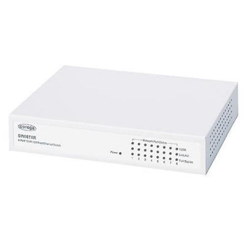 corega CG-SW08TXR 8P 100/10MスイッチングHUB+電源RoHS
