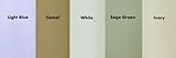 Camper Sheet Set 3/4 Full Bunk 48x75 100% cotton Lt Blue