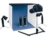 Portable Photo Studio Kit including Tent + Lights + Tripod PLUS a FREE NetGadgets Table Tripod and Lens Cleaning Kit