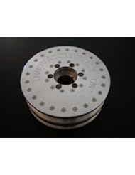 BISS: INNOVATORS WEST LSX 8-Rib Harmonic Balancer for LS7 Corvette - 10% Overdrive Dual Keyways 853 - Innovators West