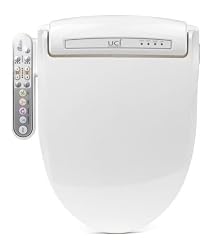 Bio Bidet BB-800 Prestige Warm Water White Elongated Bidet Seat with Turbo Wash