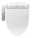 Bio Bidet BB-800 Prestige Warm Water White Elongated Bidet Seat with Turbo Wash