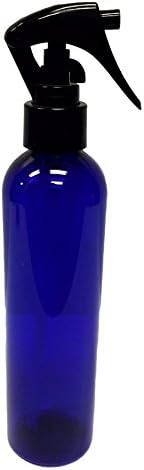 Your Oil Tools® 8 OUNCE BOTTLE W/ BLACK TRIGGER FINE MIST SPRYAER (QTY 1) BP/PHTHALATE FREE (Blue)