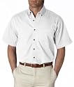 8965 UltraClub Mens Short Sleeve Denm Shirt