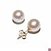 14k Yellow Gold Freshwater Cultured Pearl Stud Earrings (8-8.5mm)