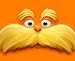 Lorax face T-shirt with All Sizes (Adult Large, Orange)