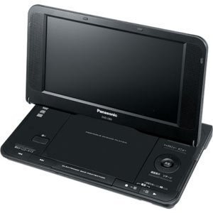 Panasonic 8.5型液晶搭載ポータブルDVD・SD・CDプレーヤーブラックDVDLS83K DVD-LS83-K