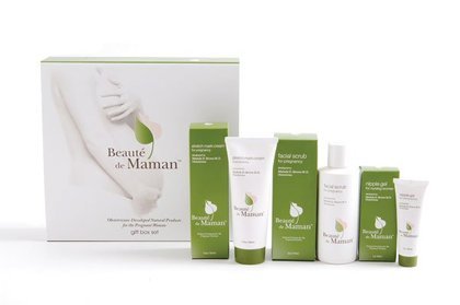 Beaute de Maman Gift Set (Includes: Stretch Mark Cream, Nipple Gel, and Facial Scrub)
