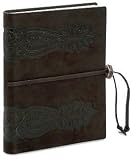 Brown Embossed Suede Journal - Just Like Edward's in Twilight