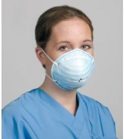 Antimicrobial Face Mask type N95 with Silver Shield - Cone Style - Box/20