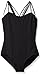 Capezio Girls' Big (7-16) Tatiana Leotard, Black, Large (10-12)