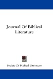Journal Of Biblical Literature