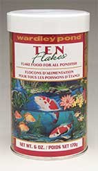 Pond Flakes Fish Food, 6 oz
