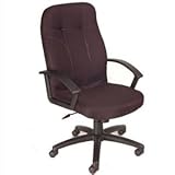 Boss High Back Fabric Chair, Burgundy