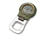 Alti Tech, Green Rubberized Case, Carabiner Clip by Highgear