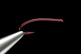 Daiichi Red Muli-Use Curved Shank Hook Straight Eye 3X Long 25 Pkg