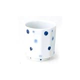 水玉面取湯呑（大） 【湯呑 有田焼】 【5個組】