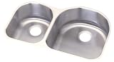Revere Undermount 31-by-19-by-8 Inch Double Bowl Stainless Steel Kitchen Sink