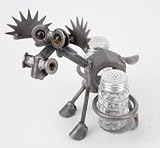 Review Bandana Yardbirds  / BANDANA/YARDBIRDS COLLECTION Metal Moose SALT And PEPPER SHAKER Holder