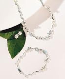 Toys : Silver Vine with Aurora Borealis Crystals 3 Piece Set