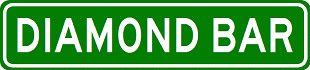 Diamond Bar Sign