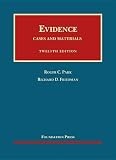 Evidence, Cases and Materials, 12th