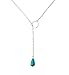 Suyi Exquisite Turquoise Pendant Necklace