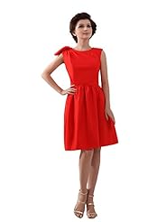 Chiffon Jeweled Knee Length Quinceanera Dress 