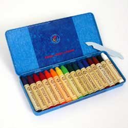 Stockmar Beeswax Stick Crayons - Set of 16 by Stockmar