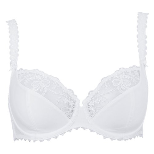Rosa Faia Damen BH (Mit B&uuml;gel), 5648 B&uuml;gel-BH Scarlett, Gr. 100C, Wei&szlig; (wei&szlig; 006) Preisvergleich