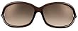 New Tom Ford Jennifer Sunglasses TF 8 692 TF8 Dark Brown Frame Gradient Brown Shades Size: 61-16-120