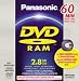 Panasonic LM-AK60U PANASONIC LMAK60U DVD-RAM DISC (60 MIN)