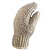 Fox River Double Ragg Mitt, Brown Tweed Large