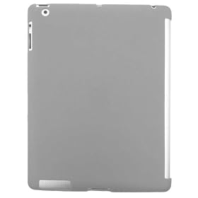 Gray Smart Cover Companion Compatible TPU Case for Apple iPad 2: Electronics