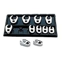 SK 4511 SuperKrome 11 Piece 3/8-Inch Drive 9-Millimeter to 19-Millimeter Flare Nut Crowfoot Wrench Set