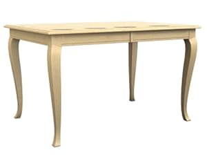 Color Cuisine Rectangular Leaf Compartment Table W/ 36