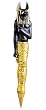6 Anubis Pens - Cold Cast Resin - 6" Height