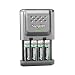 Energizer Compact Travel Charger with 4 Rechargeable Batteries 2x AA & 2x AAA