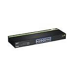 TRENDnet 16-Port Unmanaged Gigabit GREENnet Rack-Mount Metal Housing Switch TEG-S16G