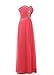 Grace Lee Women's Sweetheart Long Chiffon Prom Evening Dresses