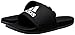 adidas Women's Adilette SC, Core Black/White/Core Black, 11