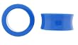 Large Gauge - 29mm / 1 1/8in - Super Neon Acrylic Tunnels - Blue - Sold as a Pair